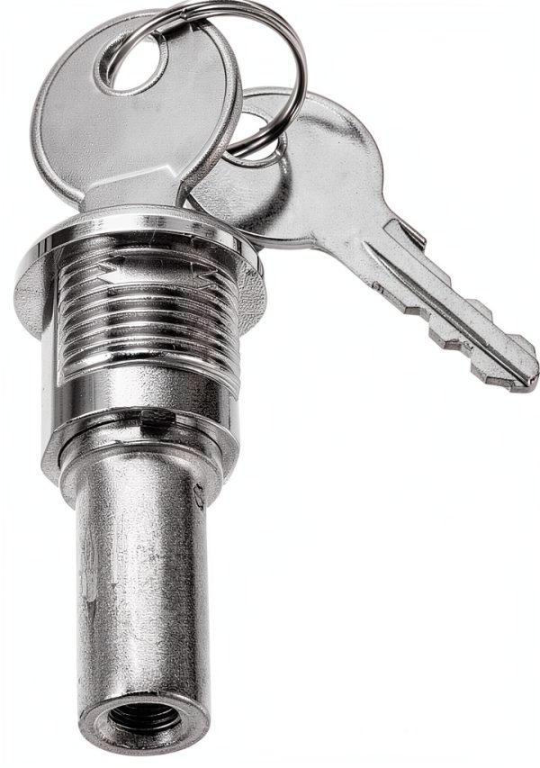 Unomor Metal Gumball Machine Lock Replacement with Key for Dispenser-0