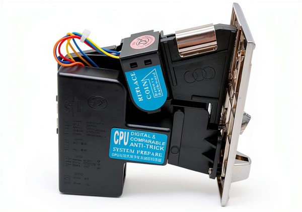 Coin Acceptor Selector Jy-100F Aosekaa Silver PP Vending Machine Part-1