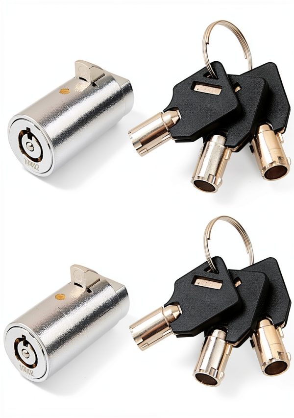 High Security Vending Machine Lock ABuff 2-Pack Rust‑Resistant Alloy-0