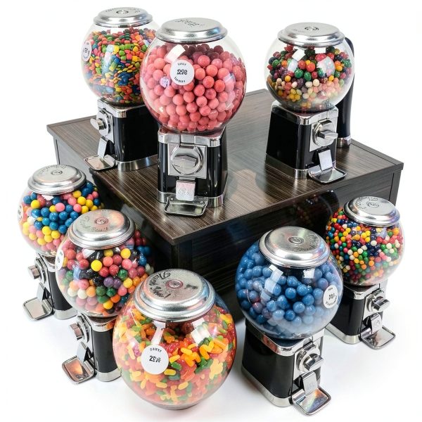 Gumball Machine Lock by Gadpiparty - Metal Top Cover 6R1230901-7