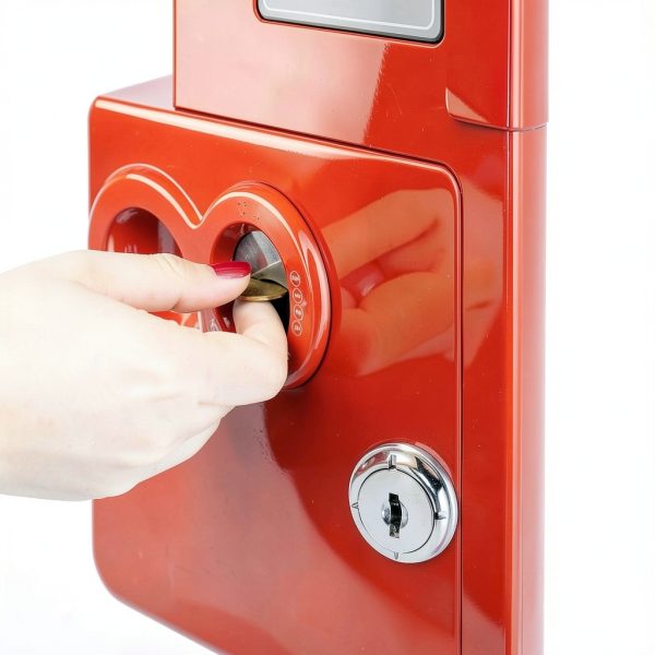 Unomor Metal Gumball Machine Lock Replacement with Key for Dispenser-8