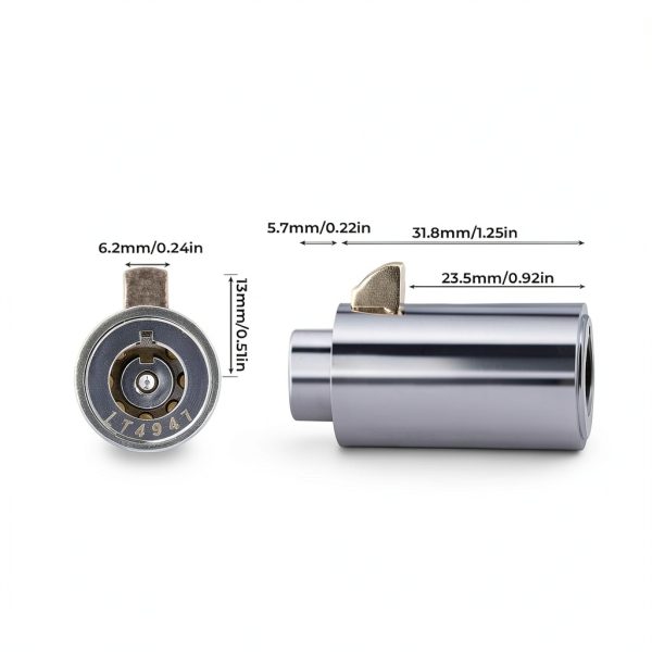Cylinder Lock for Vending Machines – FdcZeyxior Alloy Tubular Key Set-1