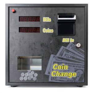 Dollar Bill Coin Changer Qiaoleduo Front Access 6Lock 4k Capacity-0
