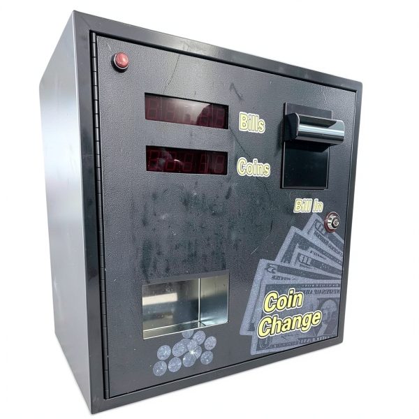 Dollar Bill Coin Changer Qiaoleduo Front Access 6Lock 4k Capacity-1