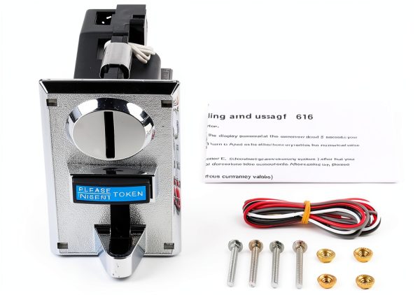 Coin Acceptor Tomotato 6-Type Coin Mech for Arcade & Vending Machines-7