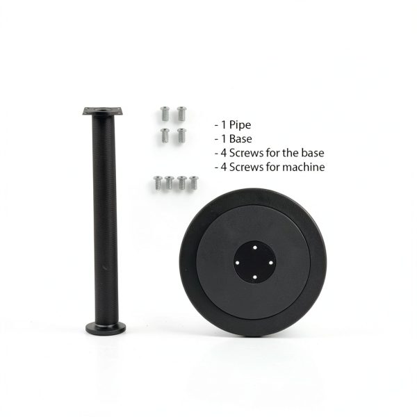 Single Metal Stand for Gumball Machine & Big Capsule Vending Machines. Bulk Candy Machine Stand with Round Base Specially for Small & Large Capsule Machines. Replacement Part - Color Black-6