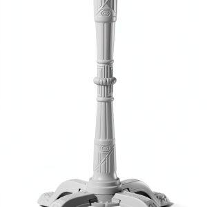 Carousel Gumball Machine Stand ACKSTAR White 15" Aluminum Alloy-0