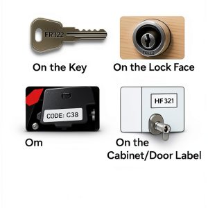 Replacement Key for IKEA 005 EasyKeys Brass Cam Key Adjustable Fit-0