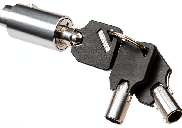 Vending Machine Lock LANIAKEA 5-Pack Tubular Keyed Alike Chrome Zinc-4
