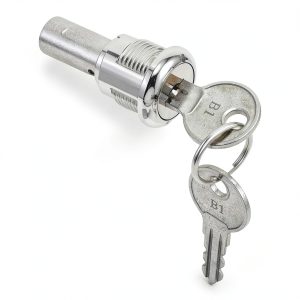 VOSAREA 1 Set Vending Machine Lock Replacement Secure Metal Cylinder Lock Assembly Kit for Gumball Machine Candy Dispenser-0